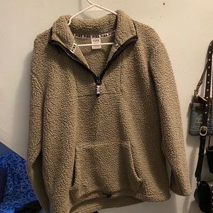 🍀Fleece Quarter zip Pullover☘️